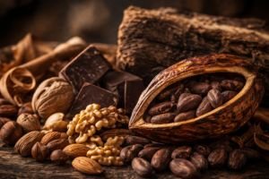 Notas de fondo - Maderas dulces y frutos secos